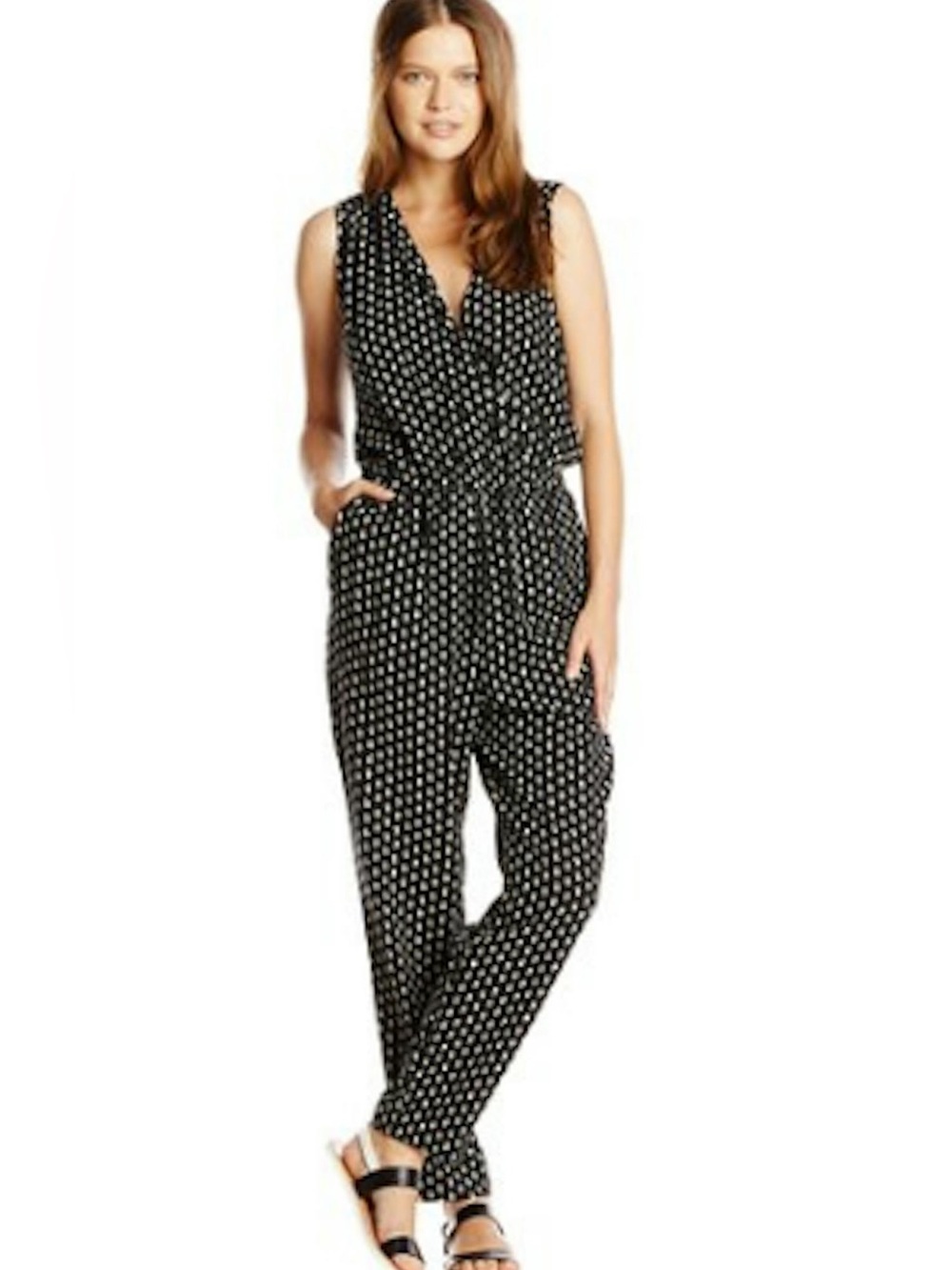 Lucky Brand Sleeveless Jumpsuit